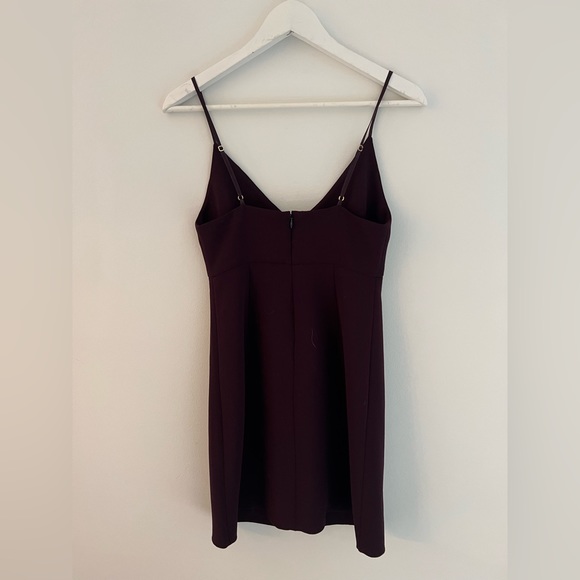 Aritzia Wilfred Maroon Mini Dress, Size 2 - Picture 9 of 12